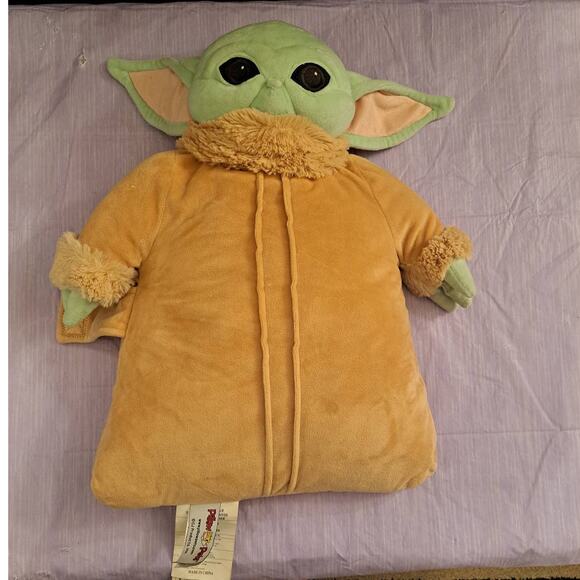 Pillow Pets Star Wars Mandalorian The child Grogu Plush Pillow 2021 - Picture 1 of 5
